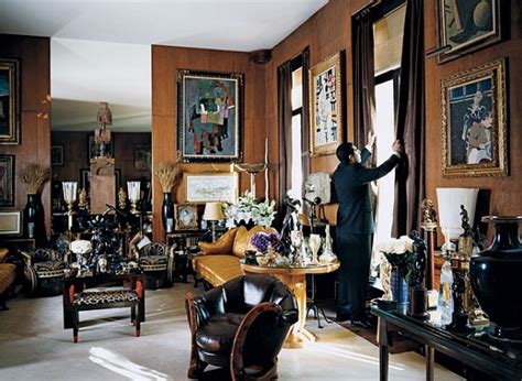 ysl residence|yves Saint Laurent interior.